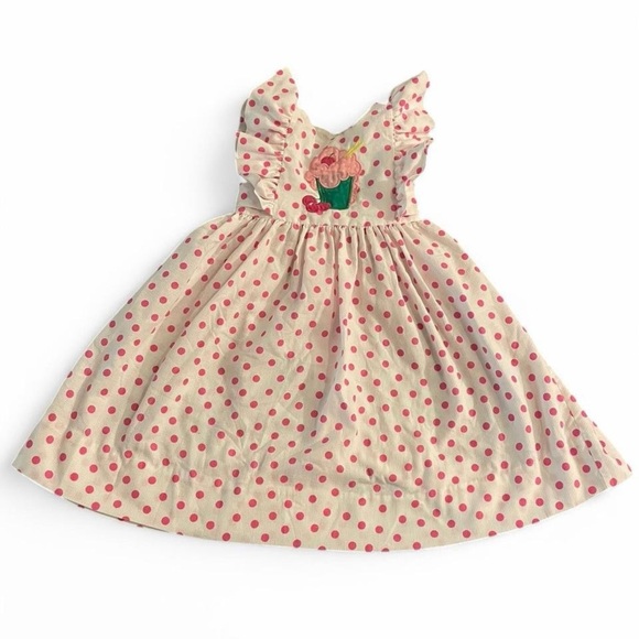 FRIENDS Polka Dot Kids Dress - Picture 1 of 5